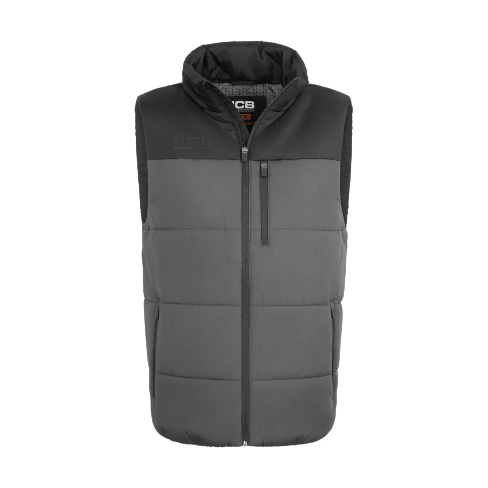 JCB Workwear Unisex Padded Gilet